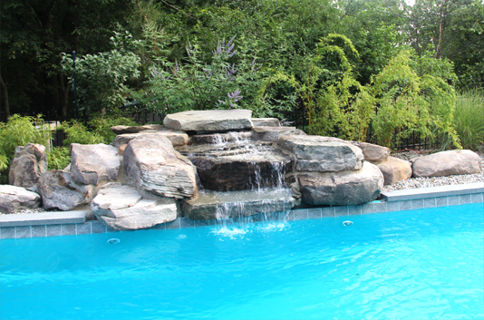 King Pools & Spas - Waterfalls